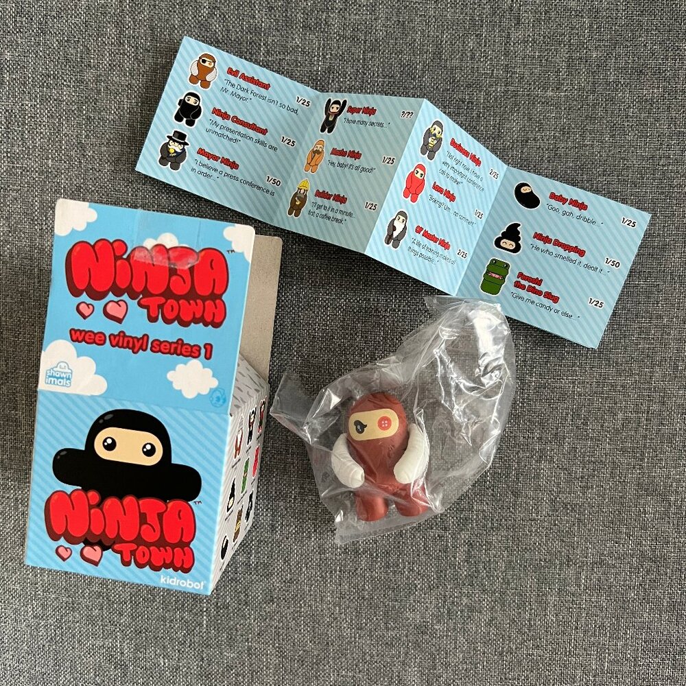 FREE for Bundle | [2for$5] Novelty Toy Kidrobot Ninja Town Collectible
